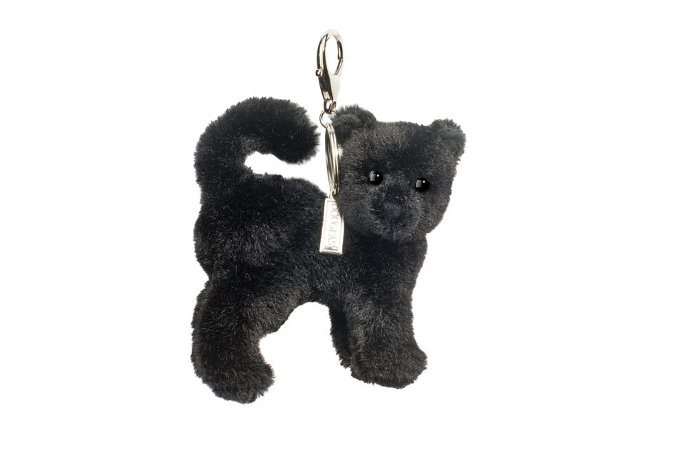 Black Cat Bag Charm