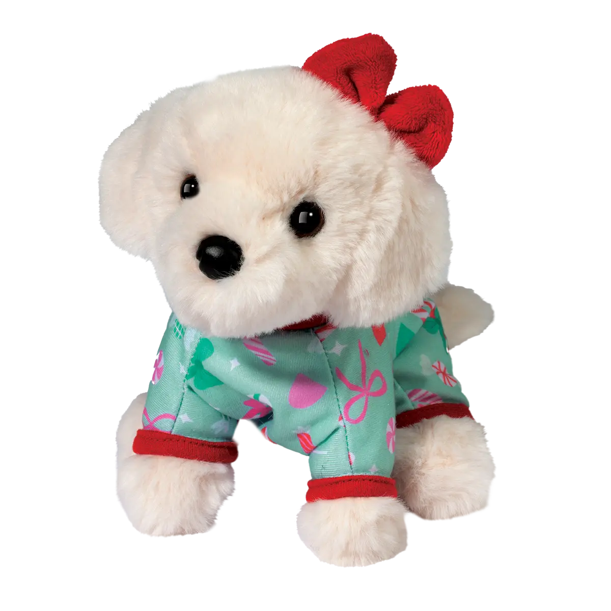 White Lab in PJs Small