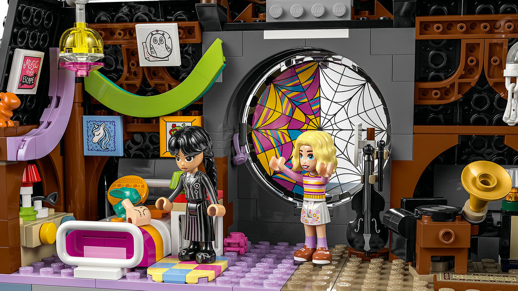 LEGO® Wednesday Addams Wednesday and Enid's Dorm Room