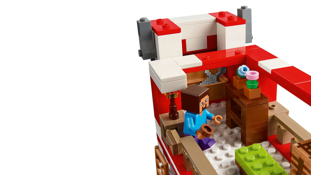 LEGO® Minecraft® Mooshroom House