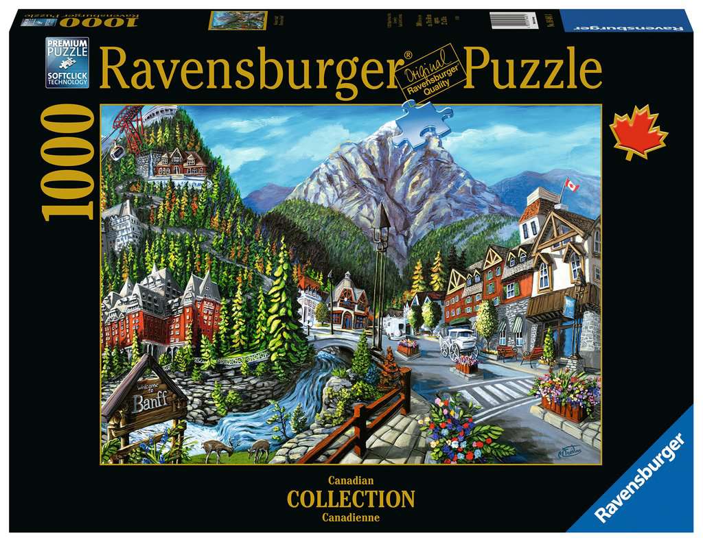 1000 pc Welcome to Banff Puzzle