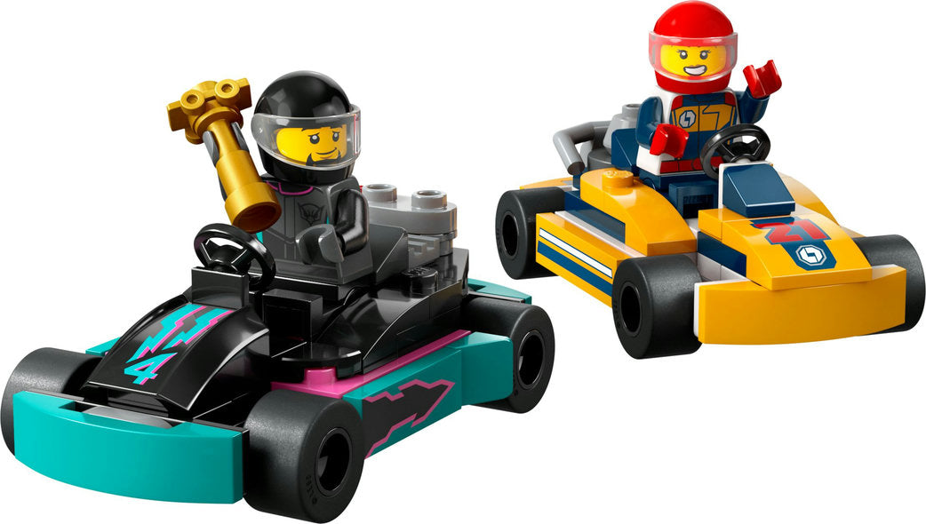 LEGO® City Go-Karts and Race Drivers