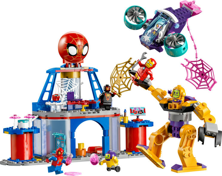 LEGO® Disney+ Spidey and His Amazing Friends Team Spidey Web Spinner Headquarters