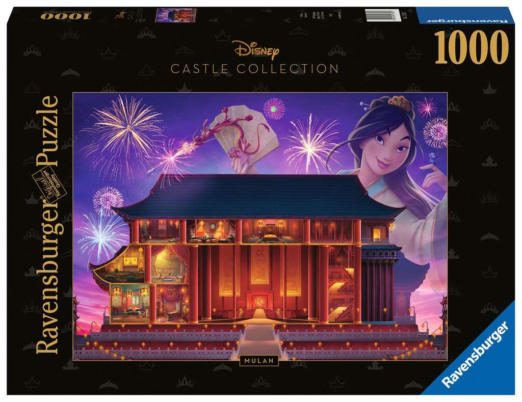 1000 pc Disney Castles: Mulan