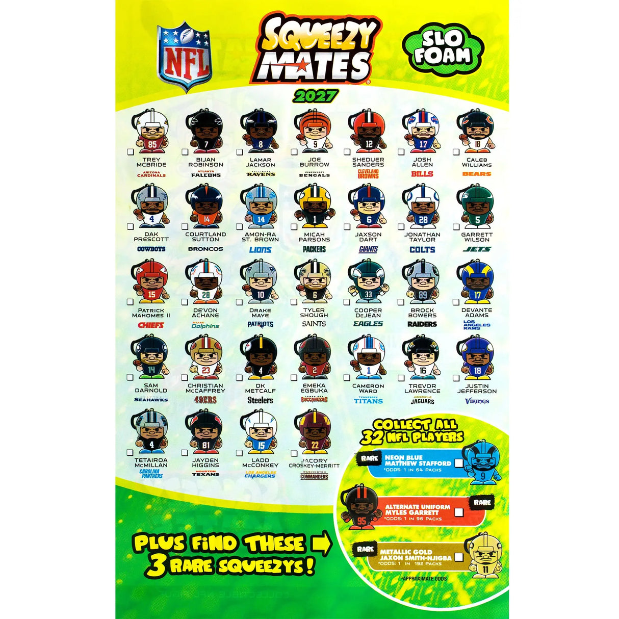 Nfl 2027 Squeezy Mates