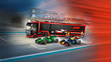 LEGO® City F1® Truck with RB20 & AMR24 F1® Cars