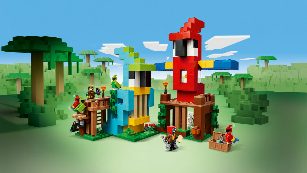 LEGO® Minecraft  Parrot Houses