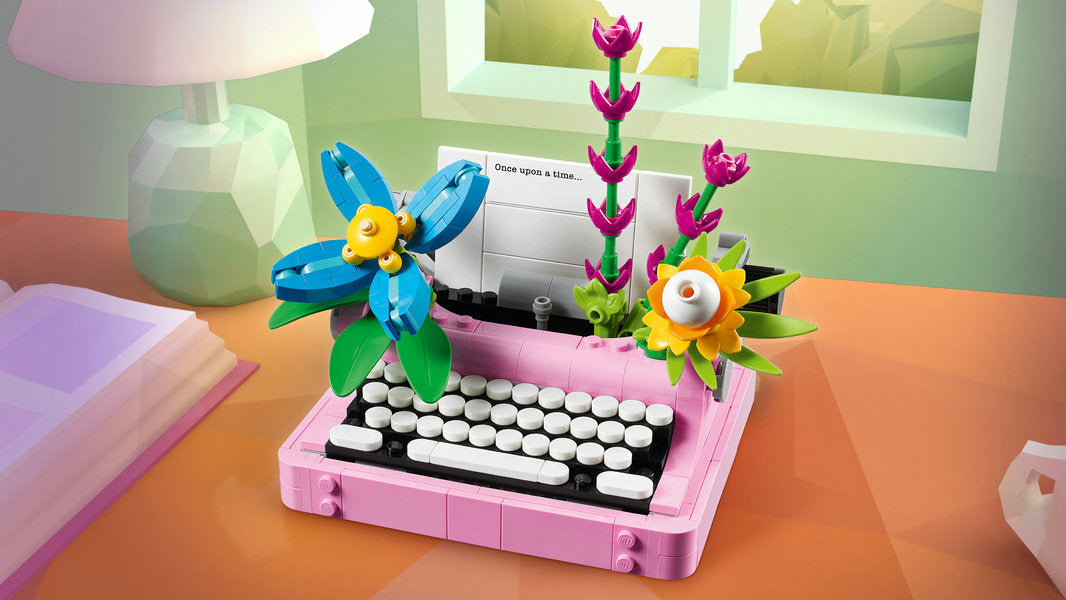 LEGO® Creator 3in1 Typewriter with Flowers