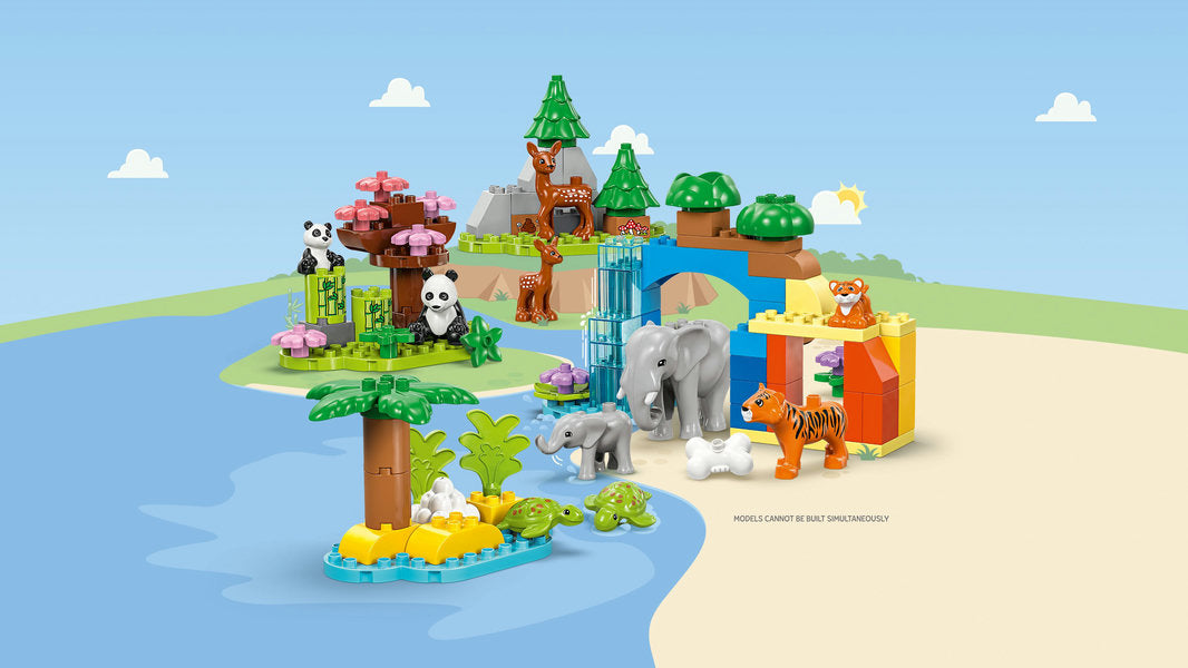 LEGO® DUPLO® 3in1 Wild Animal Families – Fun Stuff Toys