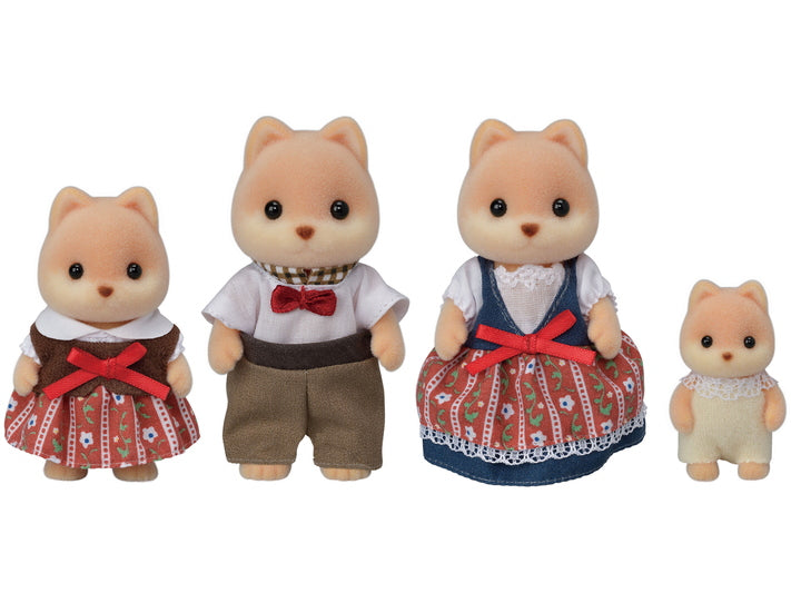 Calico Critters Caramel Dog Family