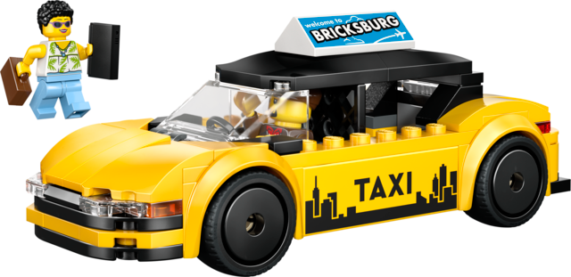 LEGO® City Yellow Taxi