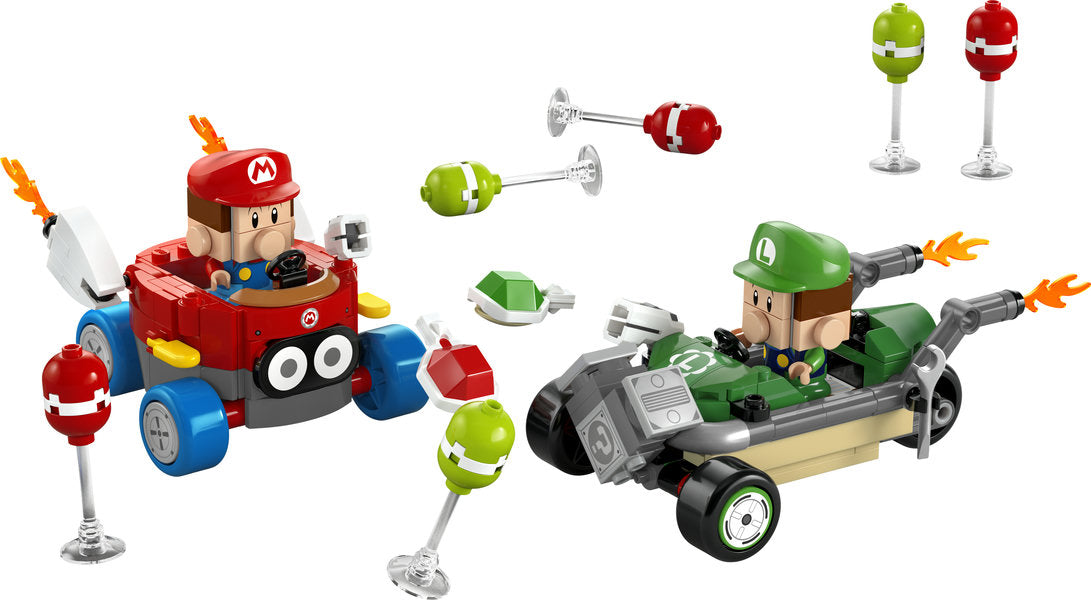 LEGO® Super Mario™ Baby Mario Vs Baby Luigi Mario Kart™