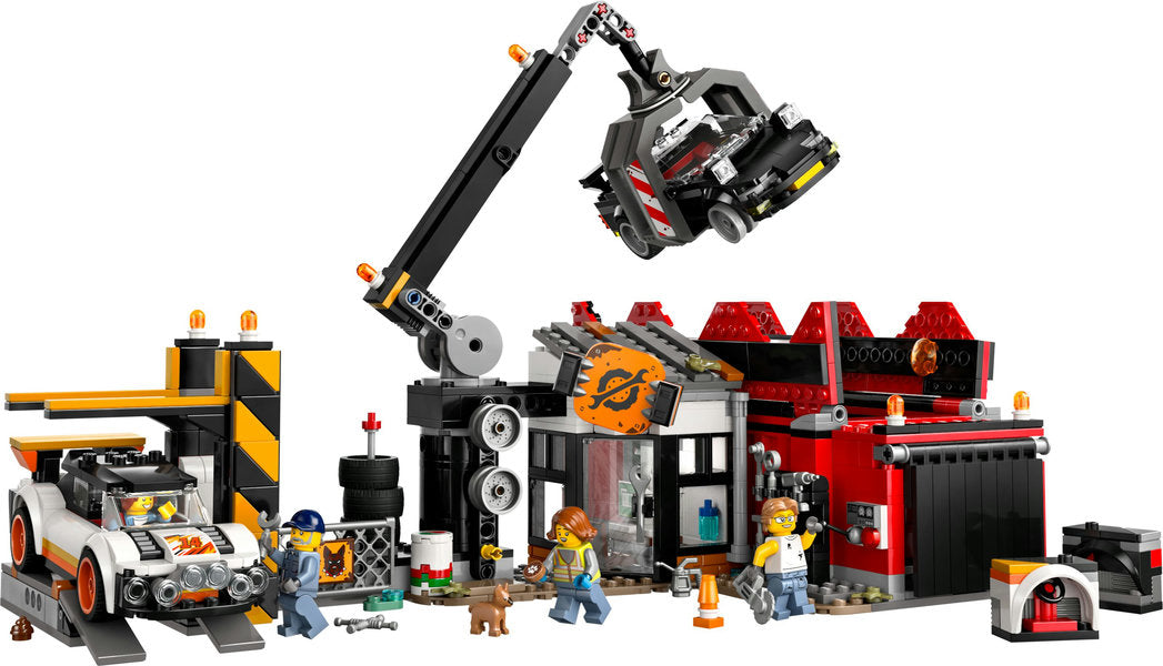 LEGO® City Scrapyard with Cars