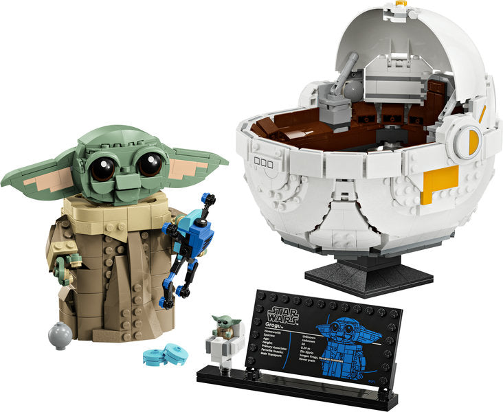 LEGO® Star Wars™ Grogu with Hover Pram