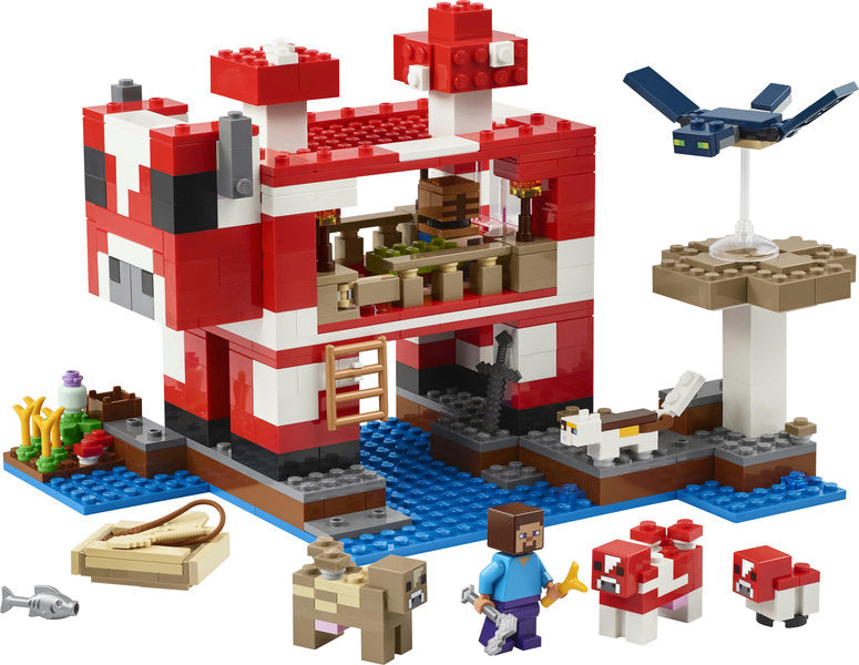 LEGO® Minecraft® Mooshroom House