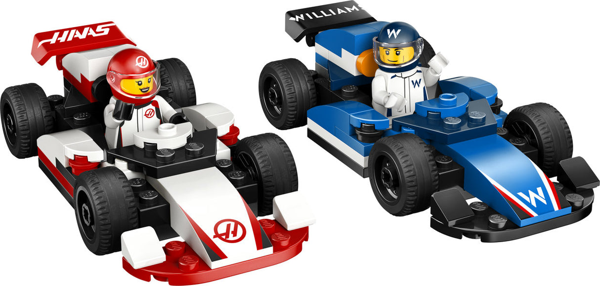 LEGO® City F1® Williams Racing & Haas F1® Race Cars