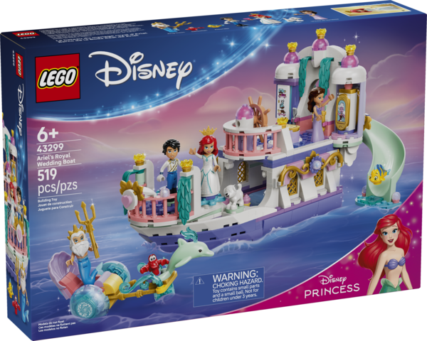 LEGO® Disney Princess Ariel’s Royal Wedding Boat
