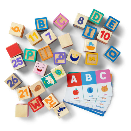 Ms. Rachel Wooden Learning Blocks And Activity Cards