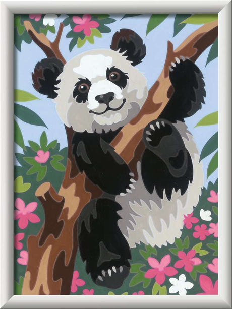 CreArt Painting by Numbers Playful Panda