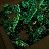 Outer Space Glow-in-the-Dark Floor Puzzle – 48 Pieces