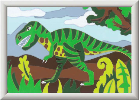 CreArt Painting by Numbers Roaming Dinosaur