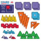 Magna-Tiles® Combo Micro Mags 46 Pc