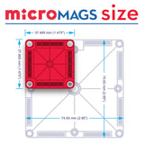 Magna-Tiles® Learn Letters Micromags