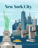 CreArt Painting by Numbers New York City