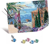 CreArt Painting by Numbers Mediterranean Landscape