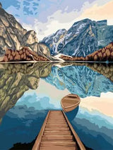 CreArt Painting by Numbers Lake Views
