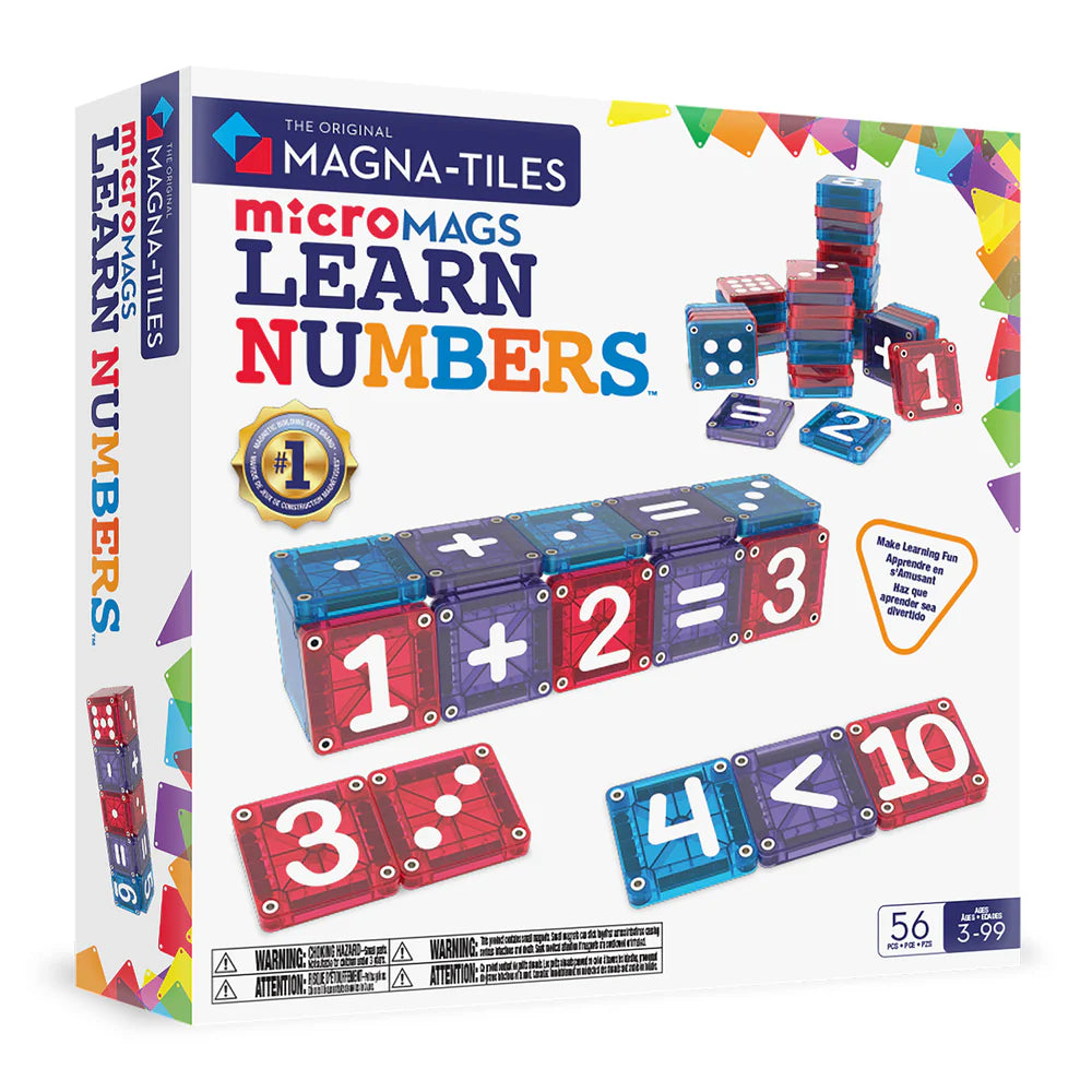 Magna-Tiles® Learn Numbers Micromags