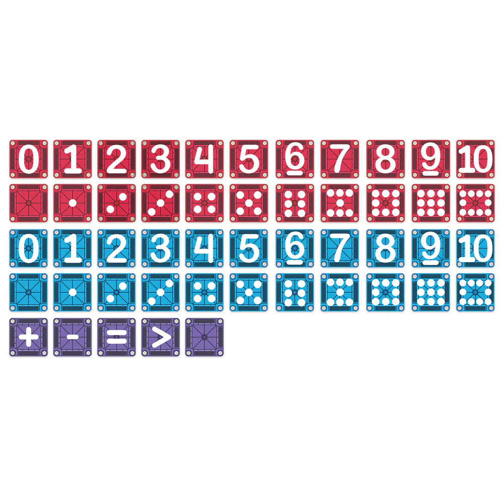 Magna-Tiles® Learn Numbers Micromags
