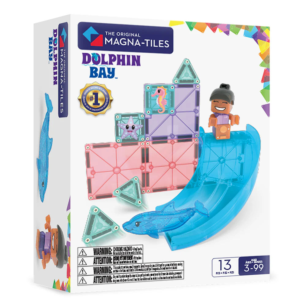 Magna-Tiles® Dolphin Bay 13 piece Set