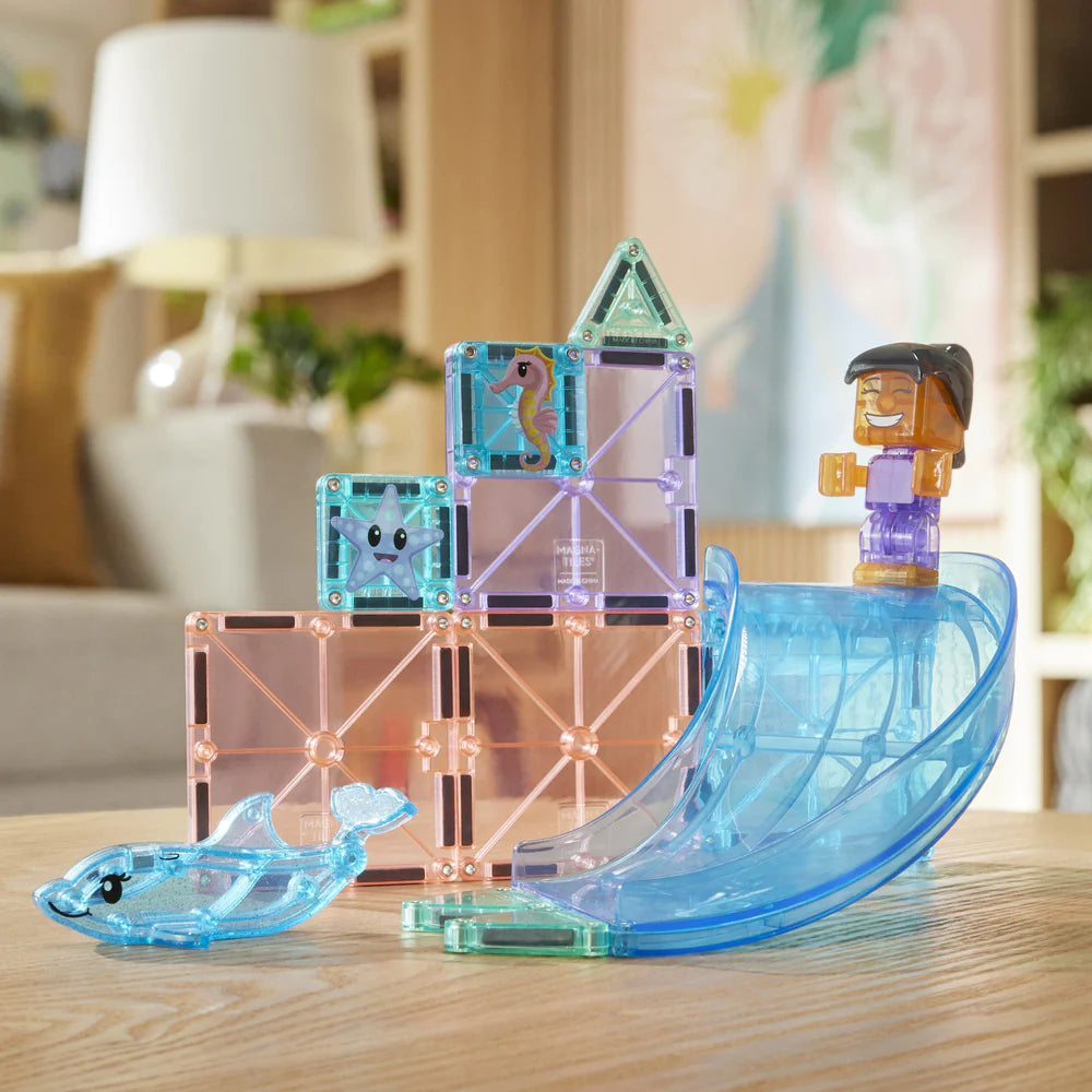 Magna-Tiles® Dolphin Bay 13 piece Set