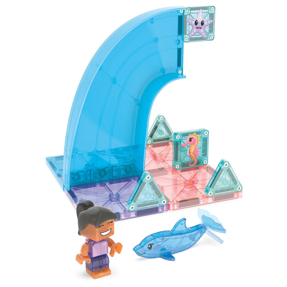 Magna-Tiles® Dolphin Bay 13 piece Set