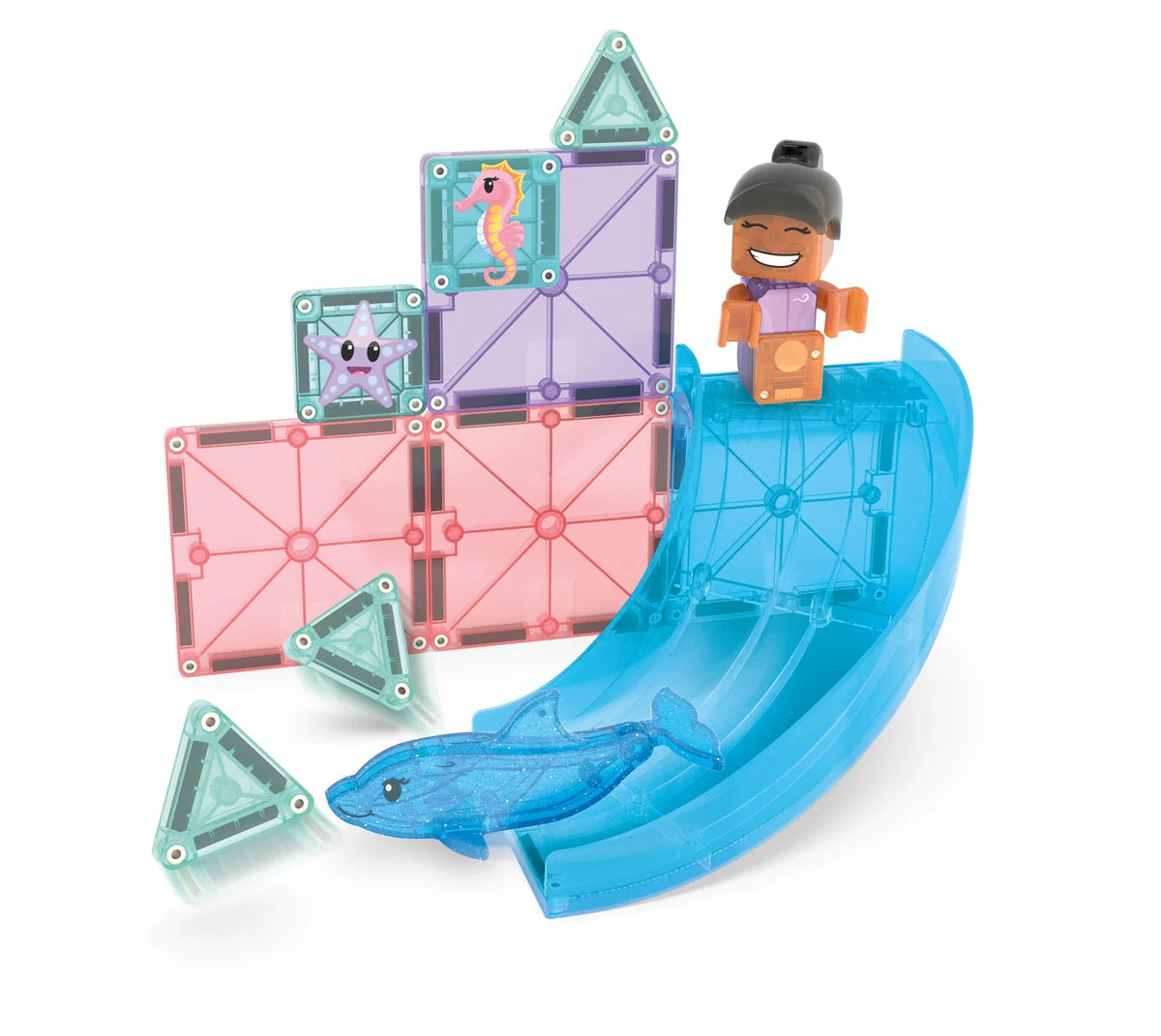 Magna-Tiles® Dolphin Bay 13 piece Set