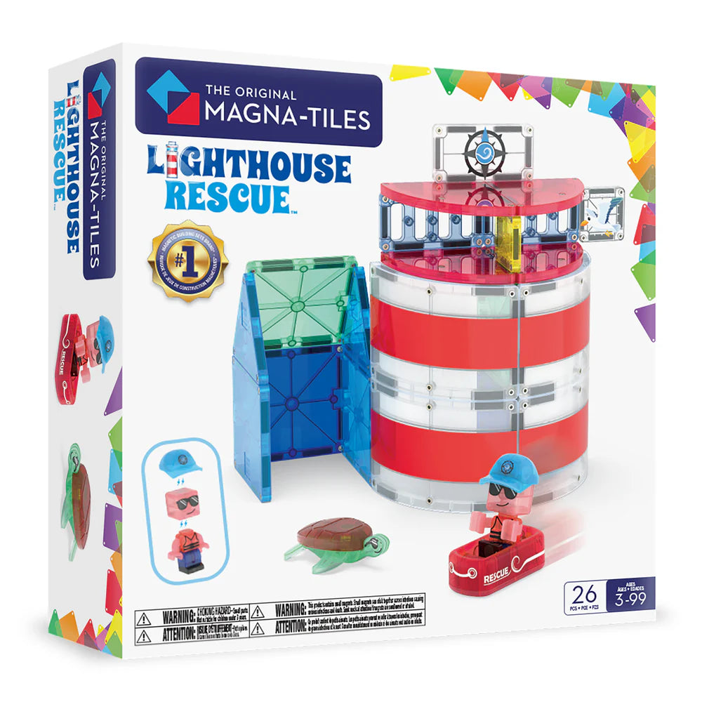 Magna-Tiles® Lighthouse Rescue 26 piece Set