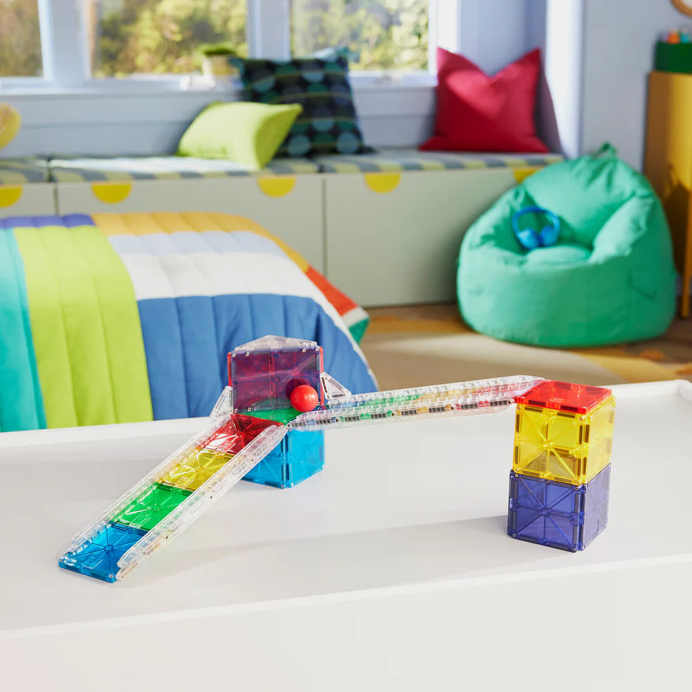 Magna-Tiles® Rail Racers Rail Pack