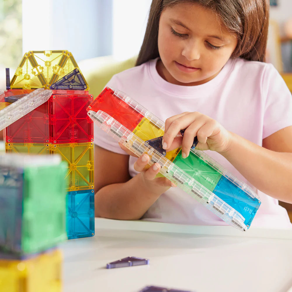 Magna-Tiles® Rail Racers Rail Pack