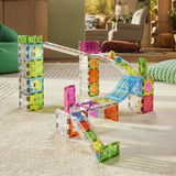 Magna-Tiles® Rail Racers Max 80 piece Set