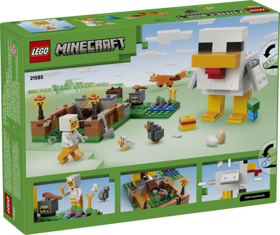 LEGO® Minecraft® Chicken Farm