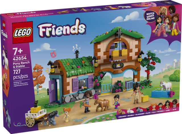 LEGO® Friends Pony Ranch & Stable