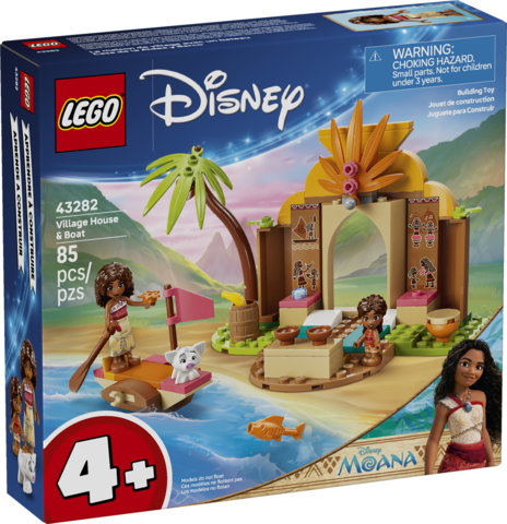 LEGO® Disney Moana Village House & Boat