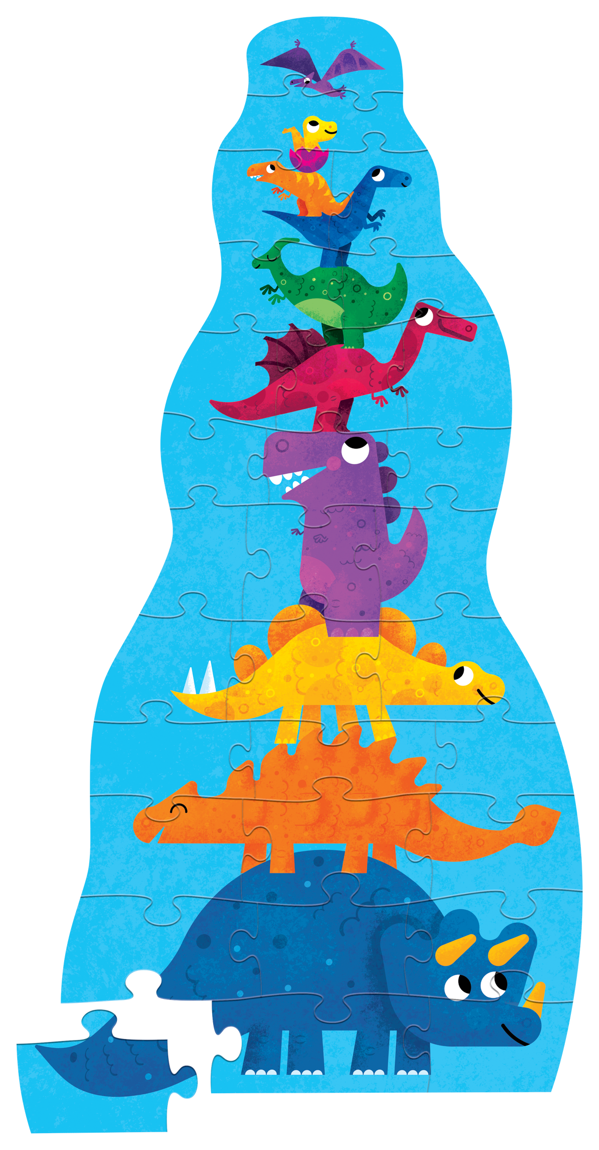 Super Duper Tall Dino Puzzle 30 Pc