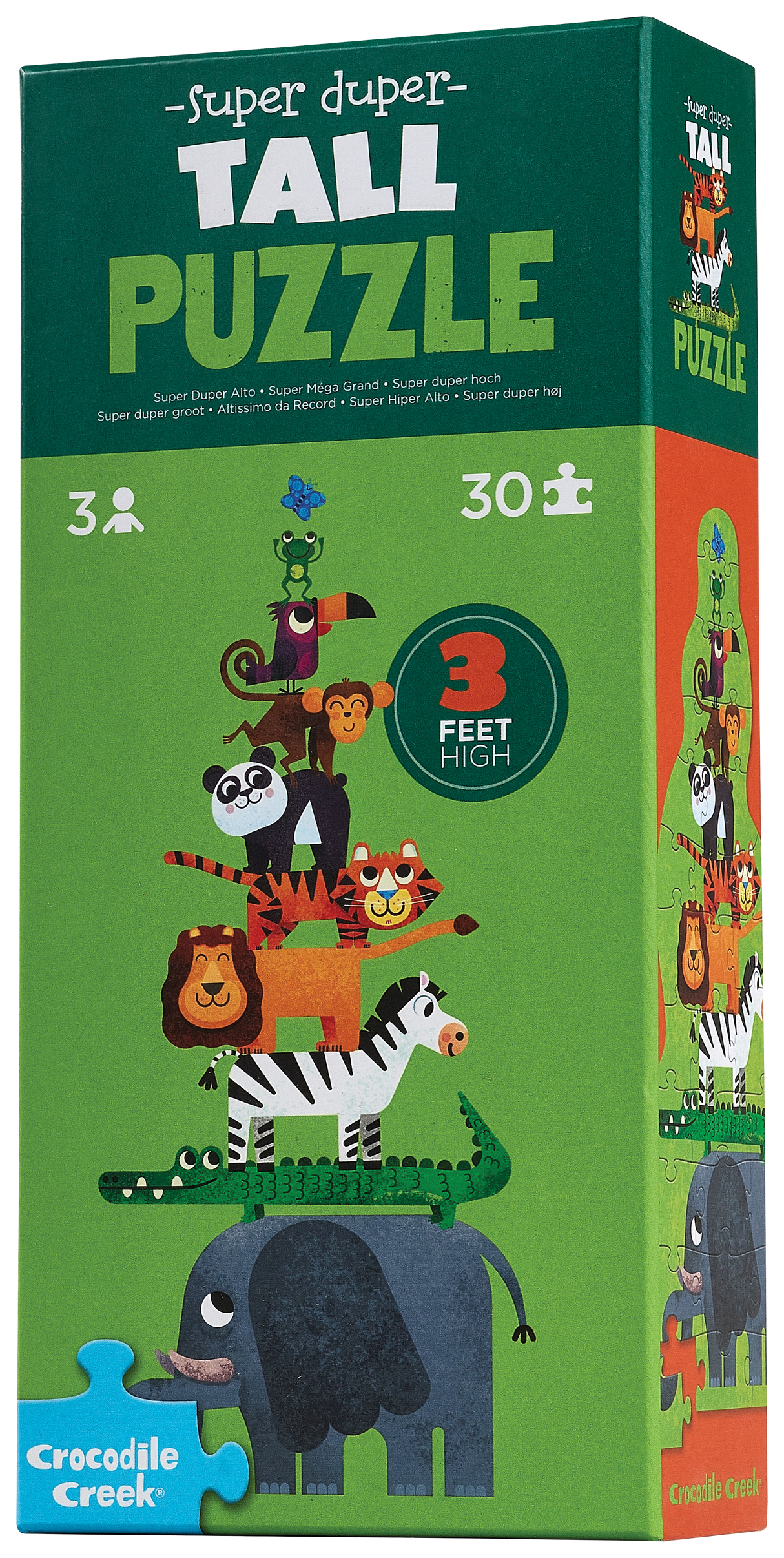 Jungle Super Duper Tall Puzzle 30 Pc