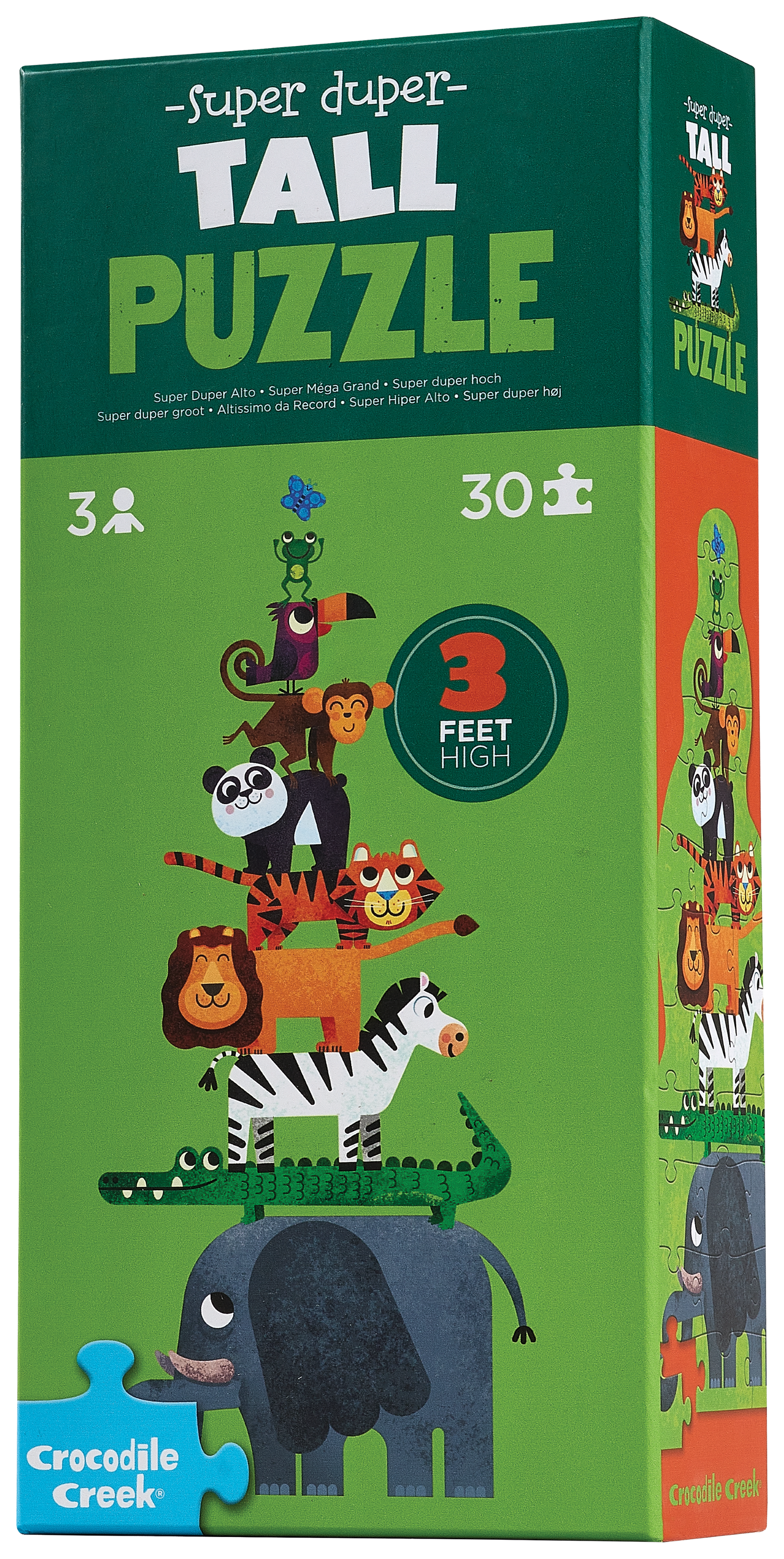 Jungle Super Duper Tall Puzzle 30 Pc