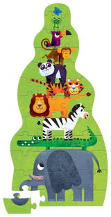 Jungle Super Duper Tall Puzzle 30 Pc