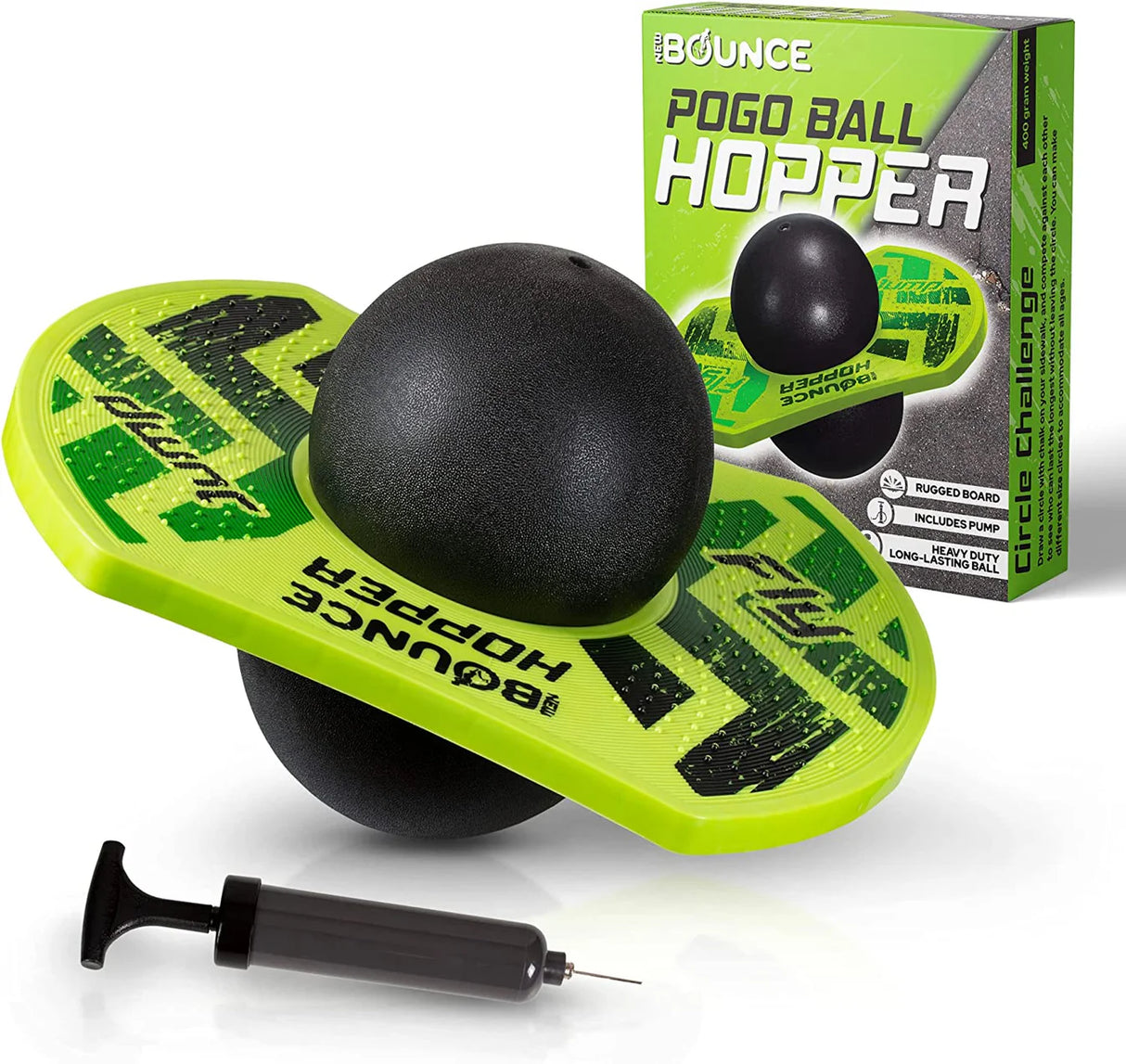 Green Pogo Ball Hopper