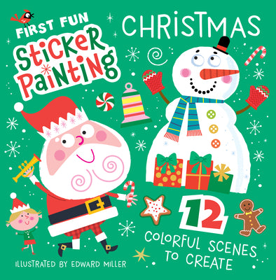 Christmas First Fun Sticker Painting