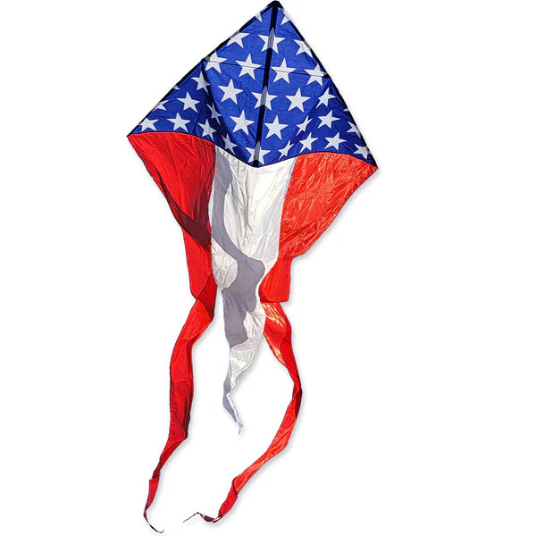 Patriotic 56" Flo-Tail Kite